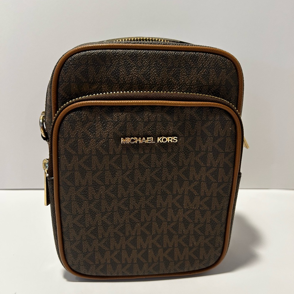 Michael Kors Dark Brown Messenger Bag